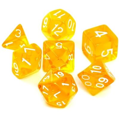 Asmodee Benset REBEL RPG – kristall – gul Asmodee Benset REBEL RPG – kristall – gul