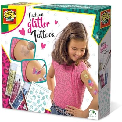 Creative SES 14142 moderiktiga glittertatueringar, neutrala, zz-s Creative SES 14142 moderiktiga glittertatueringar, neutrala, zz-s