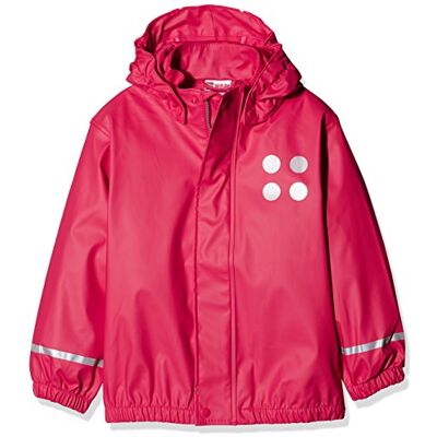 Kabooki Lego Wear Jamaica 101 – regnjacka för flickor, Röd (röd 364), 110 cm Kabooki Lego Wear Jamaica 101 – regnjacka för flickor, Röd (röd 364), 110 cm