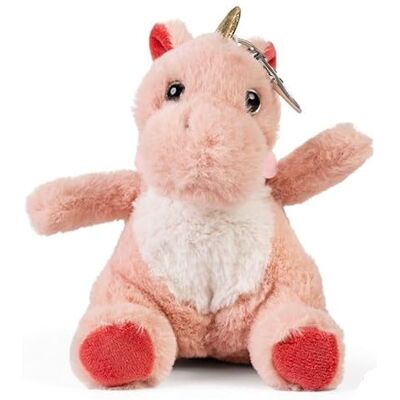 Living Nature LITTLE Clip – Rosa drake plysch nyckelring mjuk leksak present till barn Living Nature LITTLE Clip – Rosa drake plysch nyckelring mjuk leksak present till barn