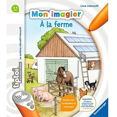 Ravensburger tiptoi- interaktiv bok Min bild på gården Ravensburger tiptoi- interaktiv bok Min bild på gården