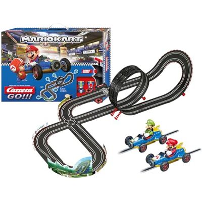 Carrera 20062492 Nintendo Mario Kart 8 Racerbane-set, flerfärgat, 58 x 10 x 40 cm Carrera 20062492 Nintendo Mario Kart 8 Racerbane-set, flerfärgat, 58 x 10 x 40 cm