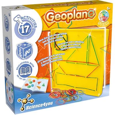 Science4you Geoplano - Montessori geometrisett - Utbildningspaket Science4you Geoplano - Montessori geometrisett - Utbildningspaket