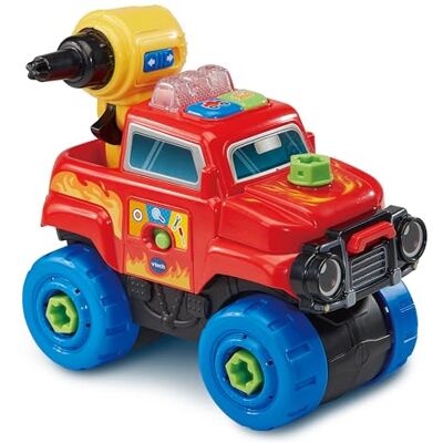 VTech Monster Truck Fordon reparerar och bygger VTech Monster Truck Fordon reparerar och bygger
