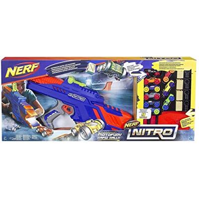 Nerf Hasbro Nitro C0787EU4 – MotoFury Rapid Rally, fordonsblasterset Nerf Hasbro Nitro C0787EU4 – MotoFury Rapid Rally, fordonsblasterset