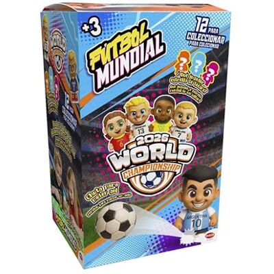 Bizak Squishy World Soccer Pictures, Squishy 15 cm fotbollsspelare, med boll ingår, 12+ modeller att samla, för fans och barn från 3 år (64499003) Bizak Squishy World Soccer Pictures, Squishy 15 cm fotbollsspelare, med boll ingår, 12+ modeller att samla, för fans och barn från 3 år (64499003)