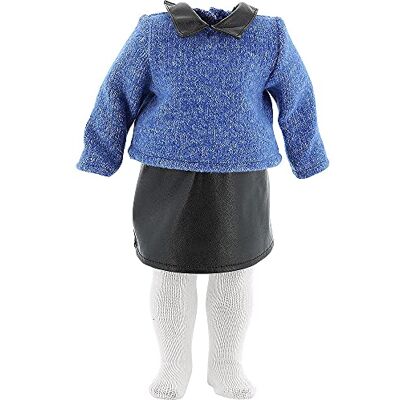 Petitcollin Joyce kläder 40 cm-tillbehör docka för barn, 504095, beige Petitcollin Joyce kläder 40 cm-tillbehör docka för barn, 504095, beige