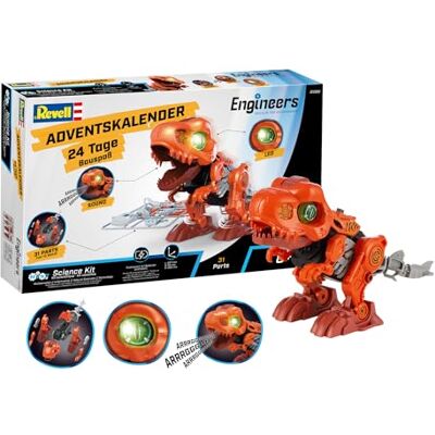 Revell Control Adventskalender tekniker "Electric T.Rex Revell Control Adventskalender tekniker "Electric T.Rex