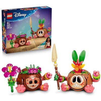 Lego Disney Vaiana Kakamora – Byggleksak och rumsdekoration – Byggsats med kokosnötstema och 2 kakamoraskurkar – Fantasifull present för flickor och pojkar från 9 år – 43293 Lego Disney Vaiana Kakamora – Byggleksak och rumsdekoration – Byggsats med kokosnötstema och 2 kakamoraskurkar – Fantasifull present för flickor och pojkar från 9 år – 43293