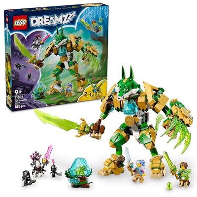 Lego DREAMZzz Robotväktarräv Leksak – Byggset med varelser för pojkar och flickor från 9 år – 2-i-1-byggalternativ med rävleksak, 3 minifigurer och 3 varelser – Presentidé till födelsedagar – 71508 Lego DREAMZzz Robotväktarräv Leksak – Byggset med varelser för pojkar och flickor från 9 år – 2-i-1-byggalternativ med rävleksak, 3 minifigurer och 3 varelser – Presentidé till födelsedagar – 71508