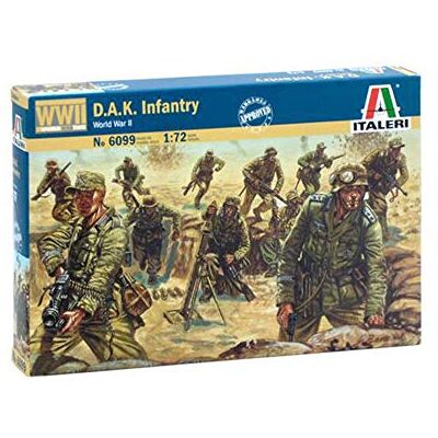 Italeri 6099S – 2. Världskriget Tyskland Africa Corps, medium Italeri 6099S – 2. Världskriget Tyskland Africa Corps, medium