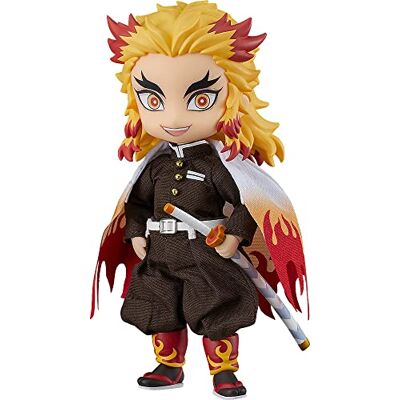 Good Smile Company Demon Slayer: Kimetsu no Yaiba statyett Nendoroid docka Kyojuro Rengoku 14 cm Good Smile Company Demon Slayer: Kimetsu no Yaiba statyett Nendoroid docka Kyojuro Rengoku 14 cm