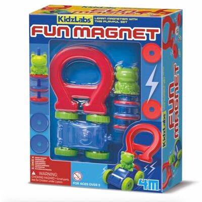 4M KidzLabs rolig magnetvetenskap STEM pedagogiskt spel Magnetiska experiment för barn 5+ Roliga magnetiska laboratorier med medföljande tillbehör 4M KidzLabs rolig magnetvetenskap STEM pedagogiskt spel Magnetiska experiment för barn 5+ Roliga magnetiska laboratorier med medföljande tillbehör