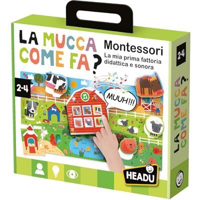 Headu Ko Hur Montessori Min Första Undervisning Och Sonora Gård It57175 Pedagogiskt Spel För Barn 2-4 År Headu Ko Hur Montessori Min Första Undervisning Och Sonora Gård It57175 Pedagogiskt Spel För Barn 2-4 År