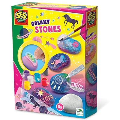 Creative 14766 Målning Galaxy Stones Multi, En Storlek Creative 14766 Målning Galaxy Stones Multi, En Storlek