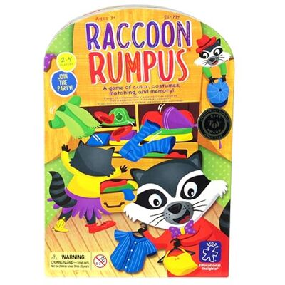 Educational Insights Learning Resources Raccoon Rumpus Färg Spel Educational Insights Learning Resources Raccoon Rumpus Färg Spel
