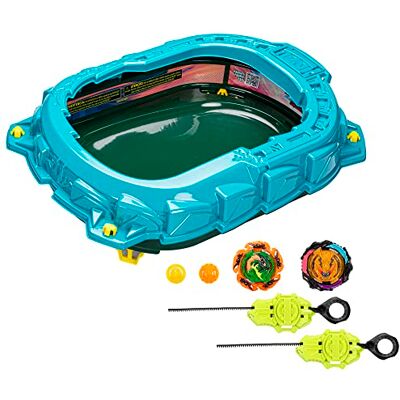 Hasbro stridsset med beyblade burst quadstrike light ignite beyblade-stadion Hasbro stridsset med beyblade burst quadstrike light ignite beyblade-stadion