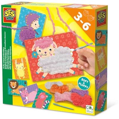 Creative 14043 Fluffigt djurbroderi, diverse Creative 14043 Fluffigt djurbroderi, diverse