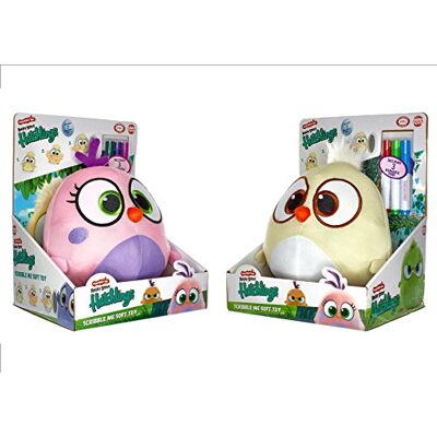 Joytoy Joy Toy 57121 Scribble Me plysch för målning – Hatchlings plyschdjur, färgglad Joytoy Joy Toy 57121 Scribble Me plysch för målning – Hatchlings plyschdjur, färgglad