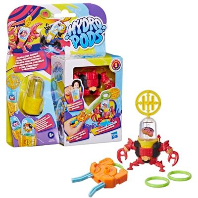 Hasbro Hydro Pods Aqua Armor Krabba, Robot Armor Combat Set Hasbro Hydro Pods Aqua Armor Krabba, Robot Armor Combat Set