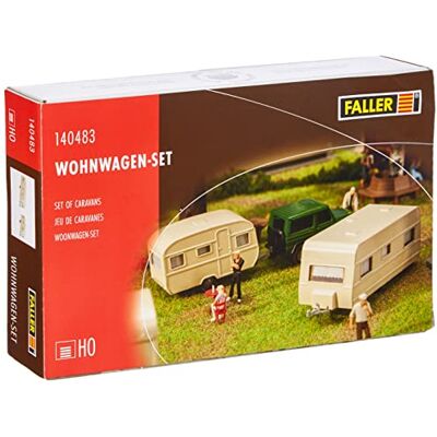Faller FA 140483 husvagnsset, 14 år till 99 år Faller FA 140483 husvagnsset, 14 år till 99 år