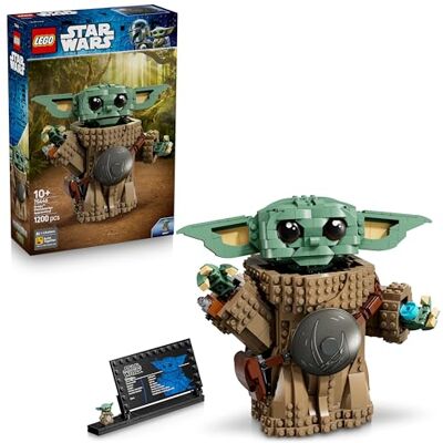 Lego Star Wars: The Mandalorian and Grogu Grogu (Mandalorian Apprentice) – Byggleksak – Rörlig actionfigur för lekfull uppvisning – Star Wars rumsdekoration – Present till barn från 10 år – 75446 Lego Star Wars: The Mandalorian and Grogu Grogu (Mandalorian Apprentice) – Byggleksak – Rörlig actionfigur för lekfull uppvisning – Star Wars rumsdekoration – Present till barn från 10 år – 75446