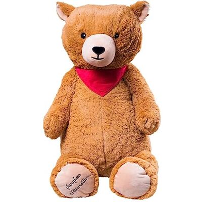 Pioupiou Et Merveilles Jazzly Gigantisk Gosedjur - 100cm - Tillverkad i Frankrike Pioupiou Et Merveilles Jazzly Gigantisk Gosedjur - 100cm - Tillverkad i Frankrike