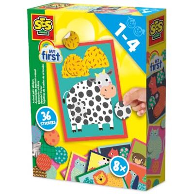 Creative My First – djurtrycksklistermärke, olika färger Creative My First – djurtrycksklistermärke, olika färger