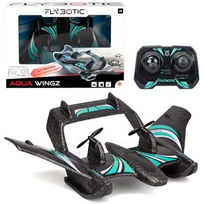 Bizak Aqua Wingz RC-flygplan med LED-lampor, vatten eller jord, robust EPP-skum, 10 år, (62004498) Bizak Aqua Wingz RC-flygplan med LED-lampor, vatten eller jord, robust EPP-skum, 10 år, (62004498)