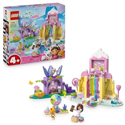 Lego Gabbys dockskåp Karamellberget & katträdgården Present för låtsaslek med djurtema för flickor och pojkar från 4 år, Fantasilekset med minifigurer, Fantasifull byggleksak för barn 11205 Lego Gabbys dockskåp Karamellberget & katträdgården Present för låtsaslek med djurtema för flickor och pojkar från 4 år, Fantasilekset med minifigurer, Fantasifull byggleksak för barn 11205