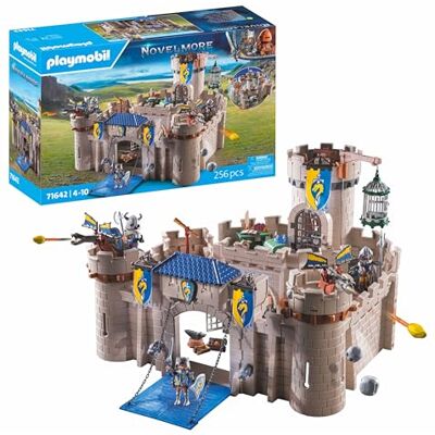 Playmobil Novelmore 71642 Knights Castle, komplett med tre riddare och många realistiska stridstillbehör, leksaker för barn från 4 år Playmobil Novelmore 71642 Knights Castle, komplett med tre riddare och många realistiska stridstillbehör, leksaker för barn från 4 år