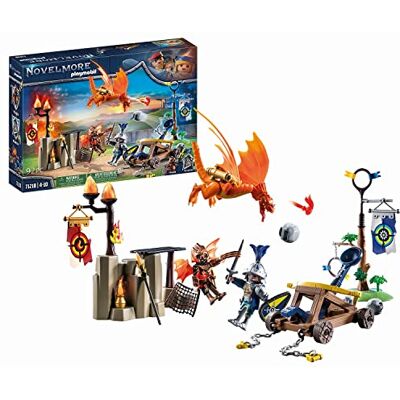 Playmobil 71210 Novelmore vs. Burnham Raiders Battle Arena, Toy Playset lämpligt för barn i åldrarna 4+ Playmobil 71210 Novelmore vs. Burnham Raiders Battle Arena, Toy Playset lämpligt för barn i åldrarna 4+