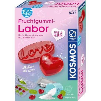 Kosmos Fun Science Fruchtgummi-Labor Love & Hearts: Experimentierkasten Kosmos Fun Science Fruchtgummi-Labor Love & Hearts: Experimentierkasten