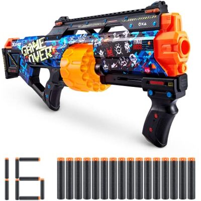 XSHOT X-Shot Skins Last Stand, Game Over, skumdart-blaster (16 pilar) XSHOT X-Shot Skins Last Stand, Game Over, skumdart-blaster (16 pilar)