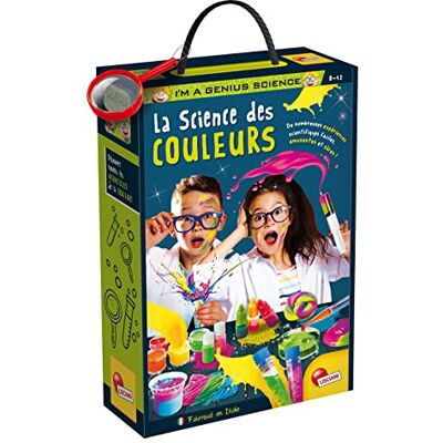 Liscianigiochi Lisciani I'm A Genius LABORATORIO Vetenskapen om färger, upptäcker kemien som ändrar färg, i all säkerhet och med enkelhet, från 7 år Liscianigiochi Lisciani I'm A Genius LABORATORIO Vetenskapen om färger, upptäcker kemien som ändrar färg, i all säkerhet och med enkelhet, från 7 år