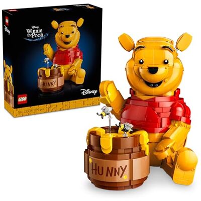 Lego Disney Nalle Puh – Klassisk fantasifull rumsdekoration med honungsburk – Rörligt Disney byggset med minifigur av Ior – Presentidé för vuxna och filmfans från 18 år – 43300 Lego Disney Nalle Puh – Klassisk fantasifull rumsdekoration med honungsburk – Rörligt Disney byggset med minifigur av Ior – Presentidé för vuxna och filmfans från 18 år – 43300