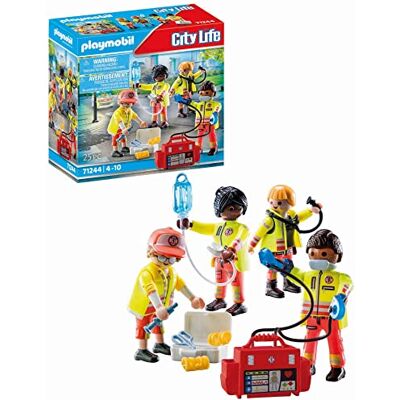 Playmobil 71244 Medical Team, Toy Playset lämpligt för barn i åldern 4+ Playmobil 71244 Medical Team, Toy Playset lämpligt för barn i åldern 4+