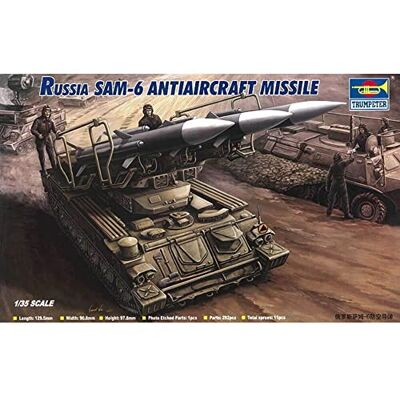 Faller Trumpeter 6922803603612 361 modellbyggsats Rysk SAM-6 Antiaircraft Missile, olika Faller Trumpeter 6922803603612 361 modellbyggsats Rysk SAM-6 Antiaircraft Missile, olika