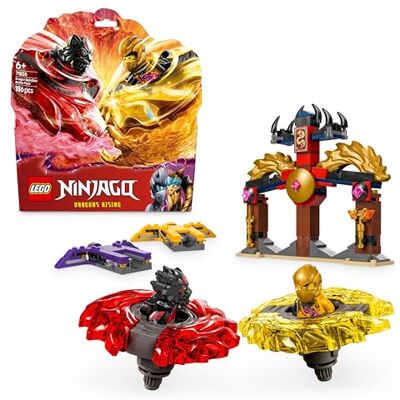Lego Drakspinjitzu – stridspaket Actionlekset, Litet byggset för barn, Äventyrslekset med 2 minifigurer, Present för pojkar och flickor från 6 år som älskar ninjaäventyr 71826 Lego Drakspinjitzu – stridspaket Actionlekset, Litet byggset för barn, Äventyrslekset med 2 minifigurer, Present för pojkar och flickor från 6 år som älskar ninjaäventyr 71826
