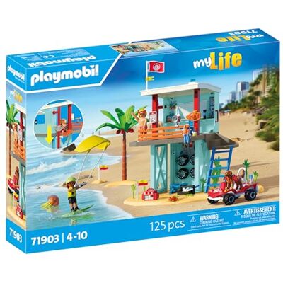 Playmobil Strandsemester Familjekul på stranden Leksak från 4 år Present till barn, D5:D43 med figurer och tillbehör 71906 Playmobil Strandsemester Familjekul på stranden Leksak från 4 år Present till barn, D5:D43 med figurer och tillbehör 71906