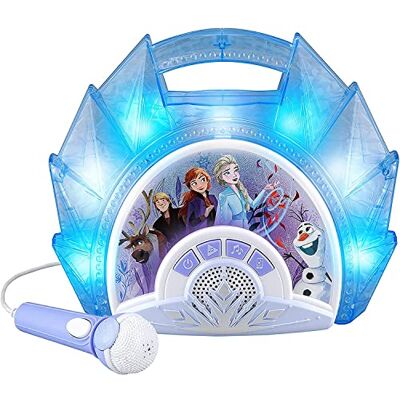 Disney Lecteur/Karaoké 1 micro La Reine des Neiges Disney Lecteur/Karaoké 1 micro La Reine des Neiges