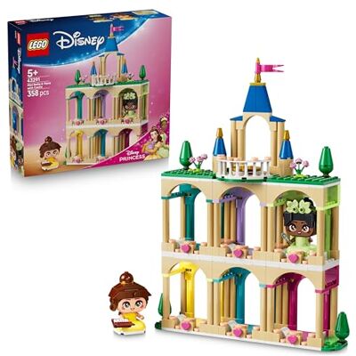 Lego Disney Princess Belle och Tiana med slott i miniformat – Byggleksak för barn – Leksaksslott för fantasileksaker för flickor och pojkar – Disney present för barn från 5 år – 43291 Lego Disney Princess Belle och Tiana med slott i miniformat – Byggleksak för barn – Leksaksslott för fantasileksaker för flickor och pojkar – Disney present för barn från 5 år – 43291