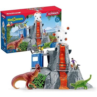 Schleich DINOSAURS Stor vulkanexpedition, från 4 år, 42564 Bygglesaker, 46 x 44 x 36 cm Schleich DINOSAURS Stor vulkanexpedition, från 4 år, 42564 Bygglesaker, 46 x 44 x 36 cm