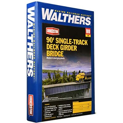 Cornerstone WALTHERS Spår H0 – byggsats brygga järnvägsbrygga längd 31,5 cm Cornerstone WALTHERS Spår H0 – byggsats brygga järnvägsbrygga längd 31,5 cm