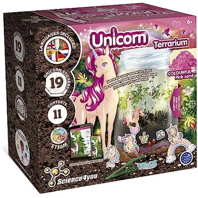 SCIENCE FOR YOU - Unicorn Terrarium - Multicolor - Vetenskapsset SCIENCE FOR YOU - Unicorn Terrarium - Multicolor - Vetenskapsset