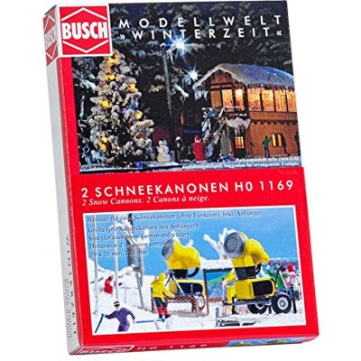 Busch 1169 – två snökanoner, fordon Busch 1169 – två snökanoner, fordon