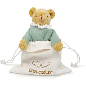 Trousselier Bebe Bear Angel Nallebjörn med skallra grön plysch björn celadon ekologisk bomull nyfödd pojke flicka present teddybjörn 20 cm blandad baby nyfödd leksak Trousselier Bebe Bear Angel Nallebjörn med skallra grön plysch björn celadon ekologisk bomull nyfödd pojke flicka present teddybjörn 20 cm blandad baby nyfödd leksak