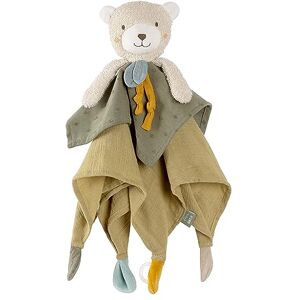 Fehn Gosehandduk björn NATUR – lekkamrat och mjukisdjur snuffelduk med bomull från kontrollerad ekologisk odling (kbA) med nappfäste – för spädbarn och småbarn från 0+ månader Björn NATUR Fehn Gosehandduk björn NATUR – lekkamrat och mjukisdjur snuffelduk med bomull från kontrollerad ekologisk odling (kbA) med nappfäste – för spädbarn och småbarn från 0+ månader Björn NATUR