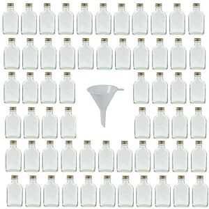 Viva - 30332 - 100 ml - Lock i guld - Glasflaska Viva - 30332 - 100 ml - Lock i guld - Glasflaska