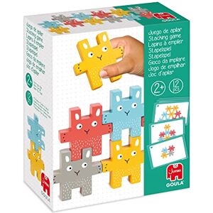 Jumbo Diset Goula 55243 Lapins à empiler Multicolore Jumbo Diset Goula 55243 Lapins à empiler Multicolore